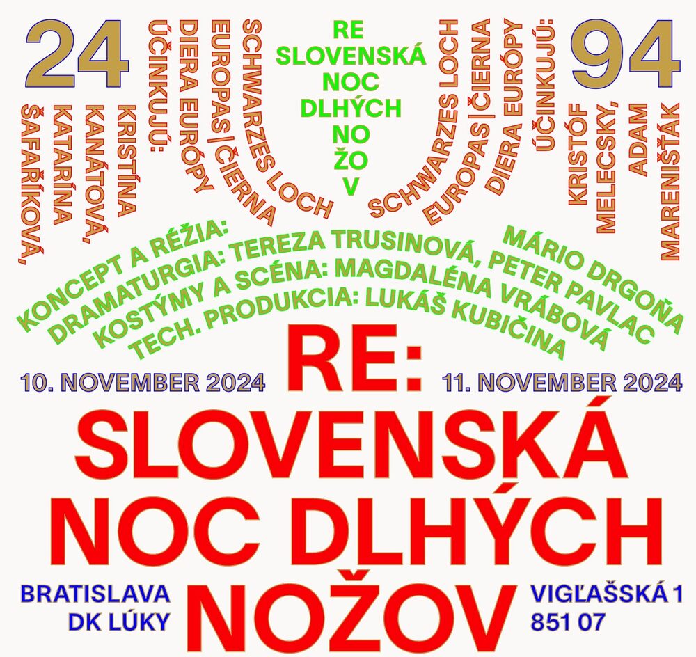 RE: SLOVENSKÁ NOC DLHÝCH NOŽOV. O MESIAC OTVORÍME DVERE DO HISTÓRIE