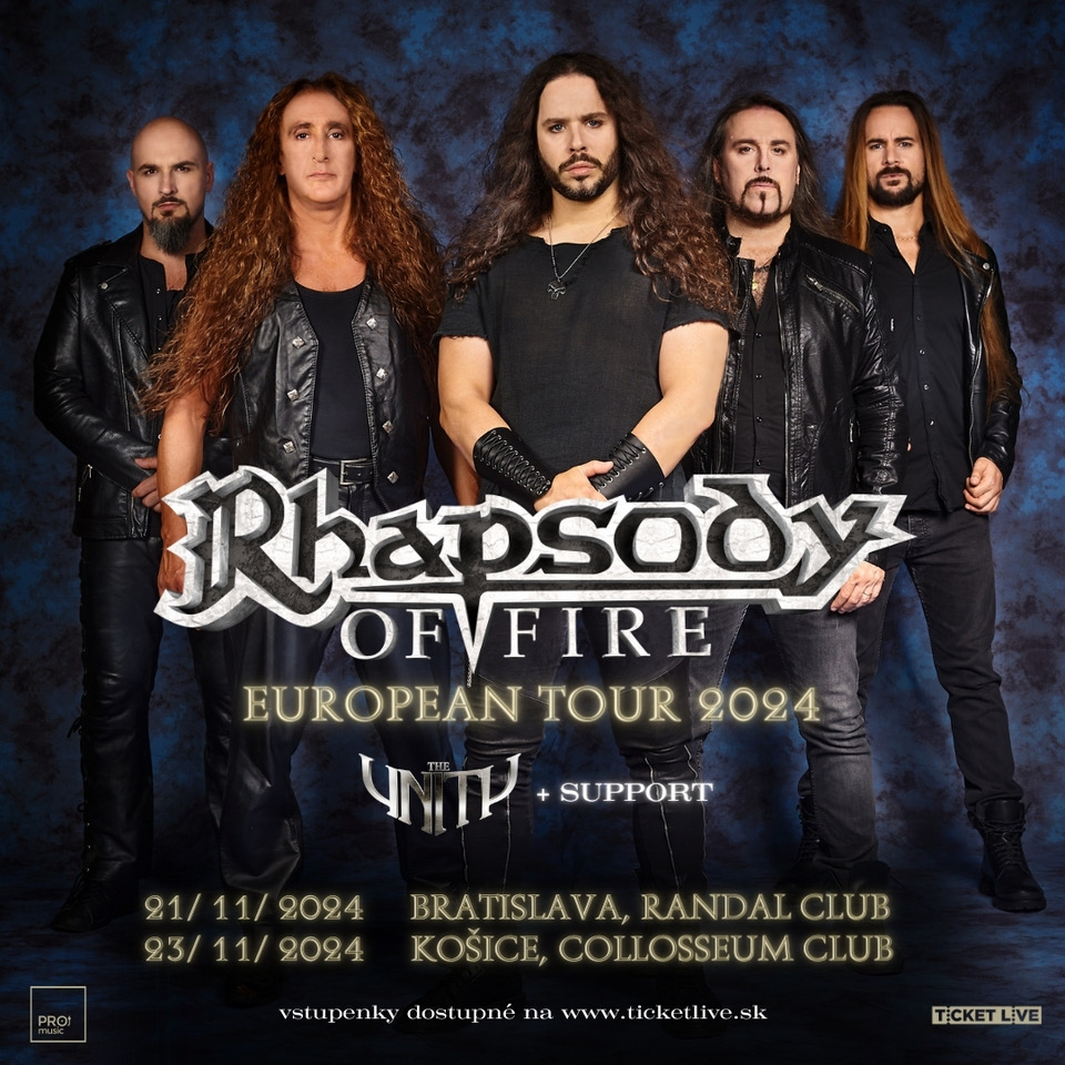 Energickú nálož z Taliansku predvedú Rhapsody of Fire